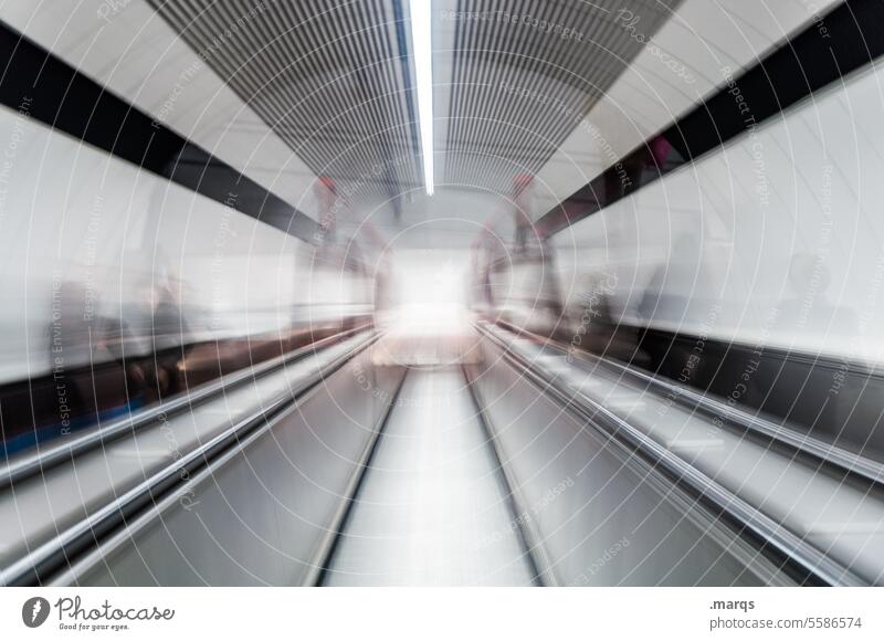 underground Tunnel Movement motion blur Future Speed Abstract Lanes & trails