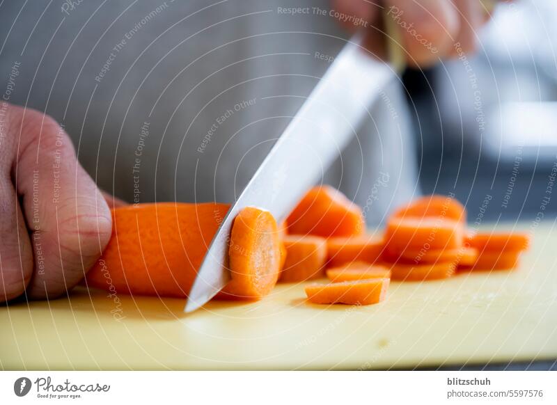 Fresh carrot is cut Food Vegetable Colour photo food products Organic produce Vegetarian diet Nutrition Healthy Vegan diet Food photograph Diet Eating Green Raw