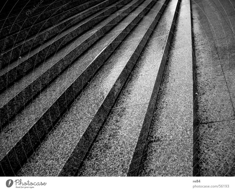 steps to dawn Palett Black White Gray Cologne Granite Places Dome Stairs Shadow Escape Lanes & trails Upward Downward Stride