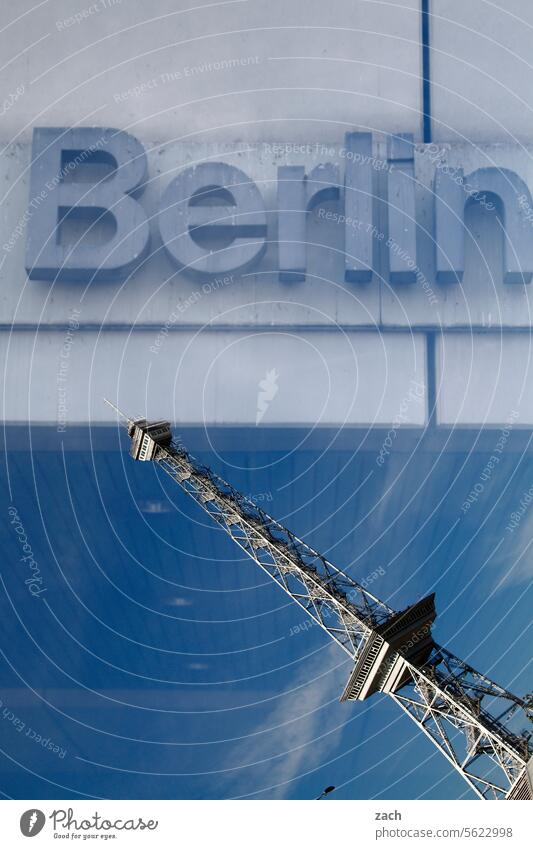 Tipping points Berlin Transmitting station Double exposure Capital city Landmark Tower Architecture