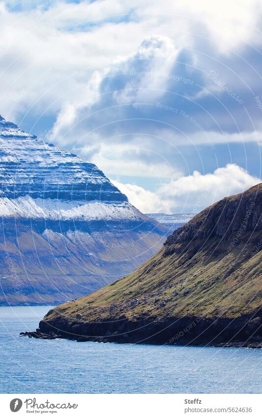 majestic Faroe Islands färöer Sheep Islands Majestic ocean Atlantic islands Archipelago North Atlantic Maritime Atlantic Ocean oceanic seascape Ocean coast