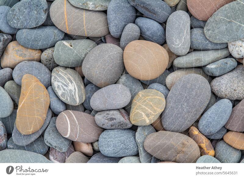 Colourful pebbles on a riverbank in Cumbria, UK Pebble pebbles background stones rocks nature geology colourful texture outdoor material