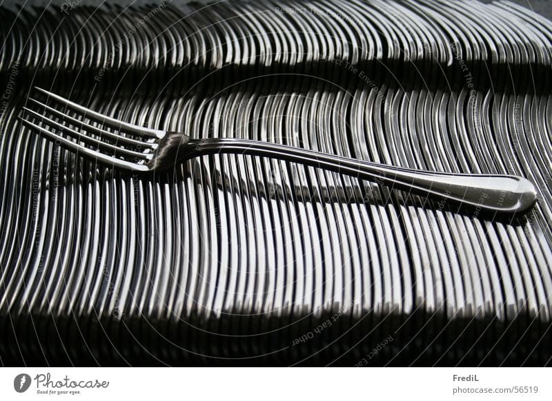 fork Fork Cutlery Kitchen Silver