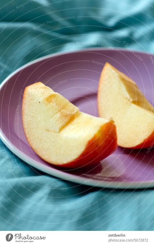 vitamins Apple fruit Fruit Eating food Dish Nutrition Plate Juicy Fresh salubriously slice Neighborhood Cut appetite