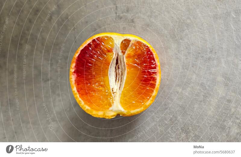 Blood Orange fruit yellow red color gradient flavour grey Indoor contrast light female feminist Sexuality fresh juicy kitchen food sweet source of light