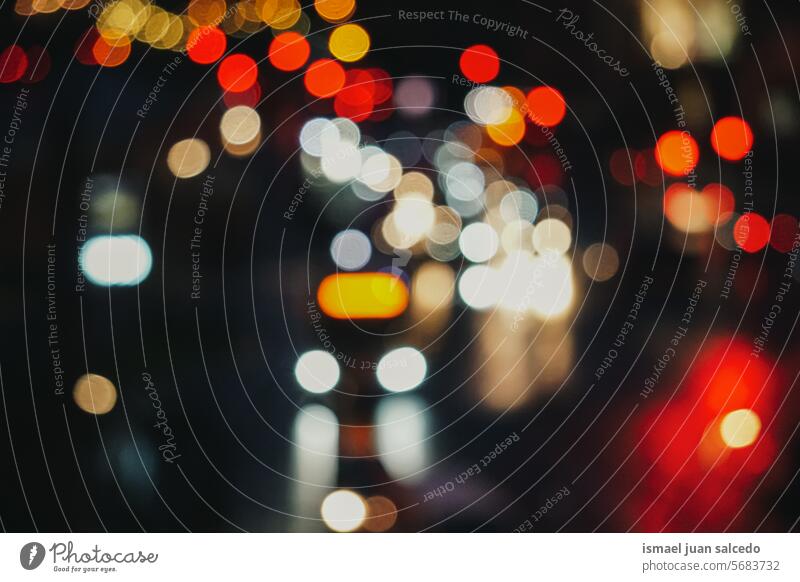 multi colored street lights at night background colors colorful multicolored bokeh circles bright shiny blur blurred defocused abstract pattern backgrounds