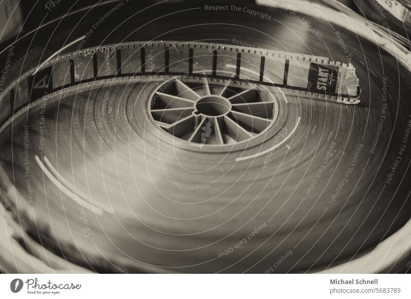 Old film reel Film Tin Film can Retro Analog