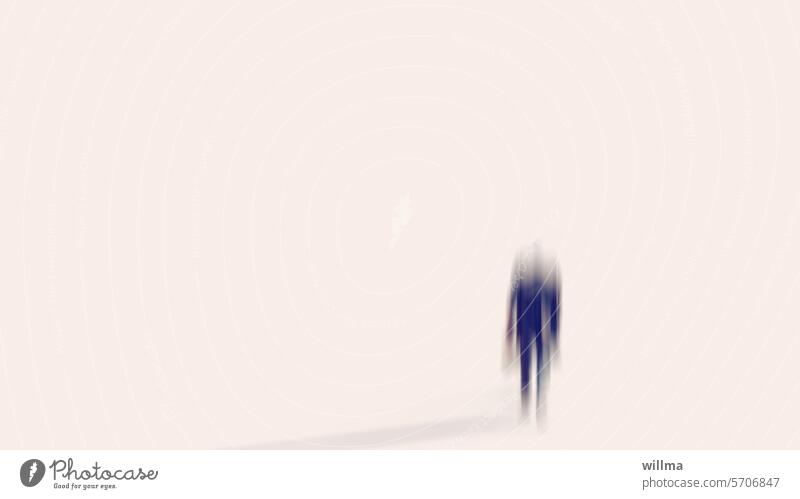 Individual individual loner Human being Copy Space Minimalistic minimalism Abstract Identity Anonymous anonymity Single diversity Neutral background