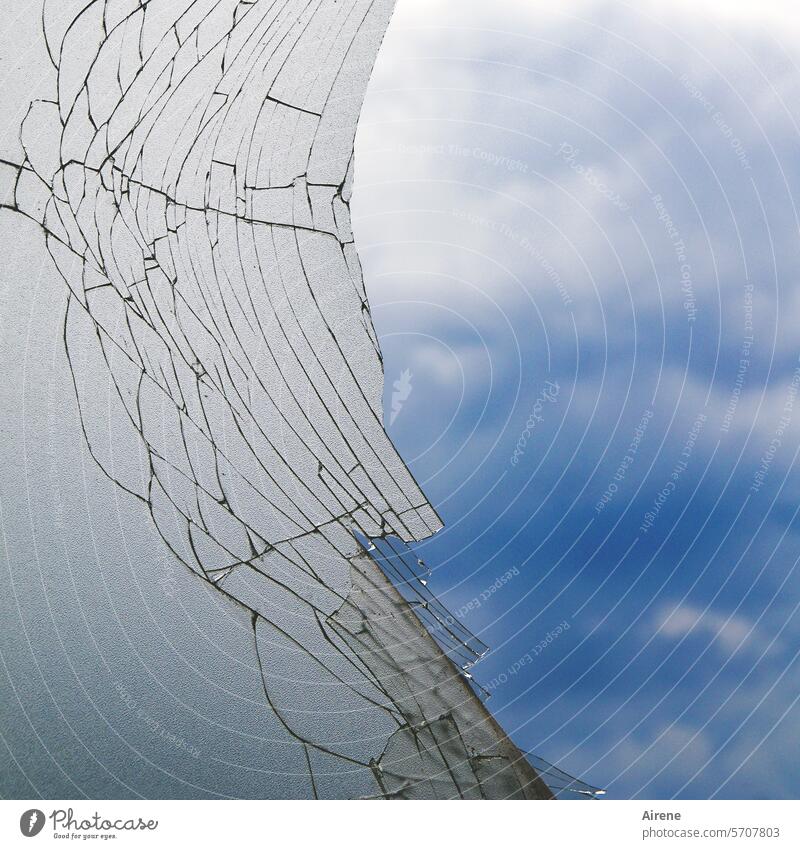 clear view to the outside Window Broken glass Splinter of glass fragmented violent destructive rage Slice Fragile Break-in shattered Force defective Hollow