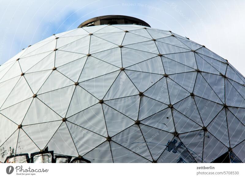Teufelsberg listening station Architecture Berlin Office city Germany Facade Far-off places Building Capital city House (Residential Structure) Sky High-rise