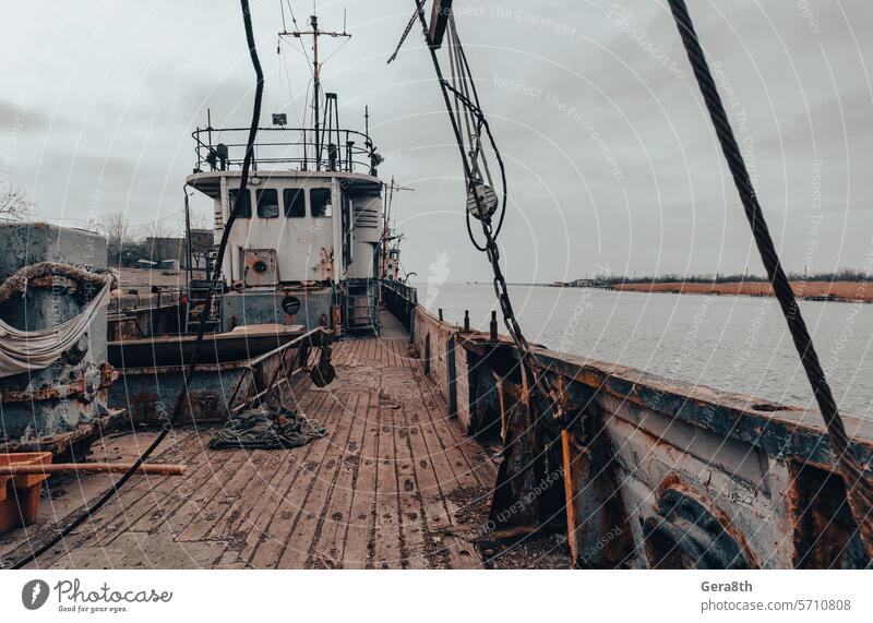 old ship ran aground in Ukraine Berdyansk Kherson Mariupol Odessa abandoned astray beach big boat cargo catastrophe coast conflict crisis empty ship europe