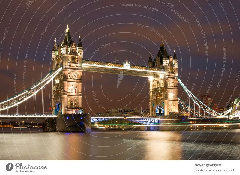London Tower bridge on sunset Tourism Sky River Town Bridge Architecture Monument Stone Old Bright Historic Blue Tradition tower Great Britain England thames