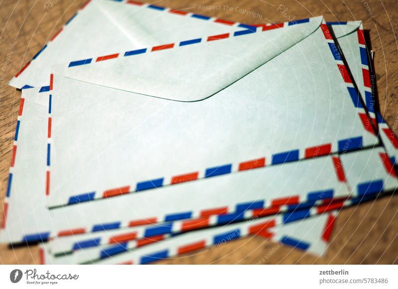 Envelopes receipt embassy Letter (Mail) envelope Envelope (Mail) Office document Information communication Airmail brand Message Paper par avion Desk Value
