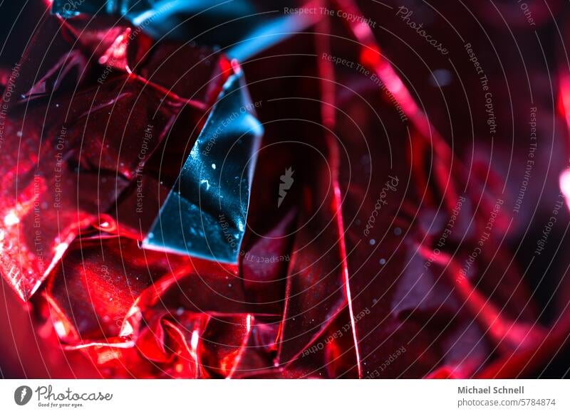 Abstract in red and blue Glittering Light blurriness Bokeh abstract background Art Esthetic Structures and shapes abstract photography abstraction Close-up