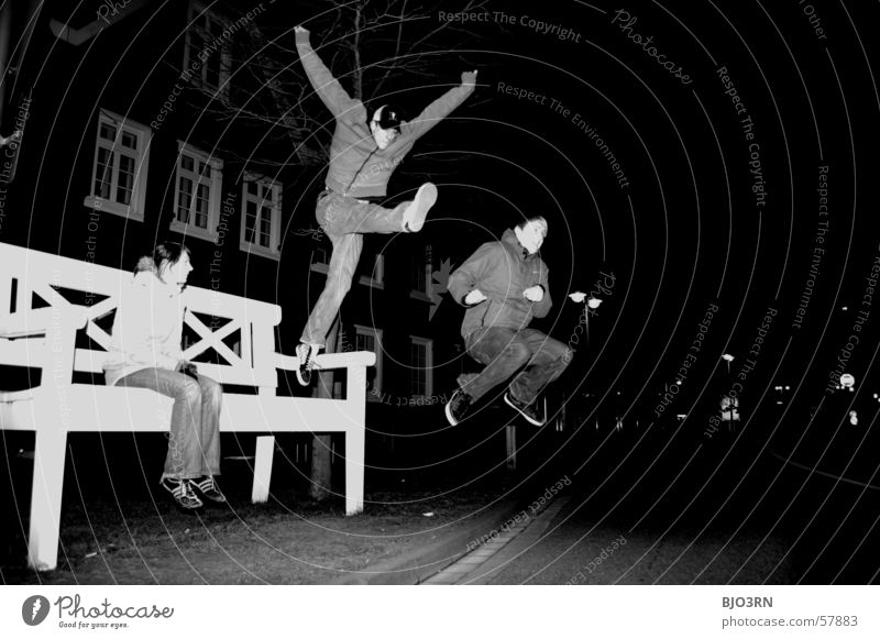Boredom in GT Boy (child) Absurdity Jump Hop Might Girl Stunt Flying Bench Large Sit Joy