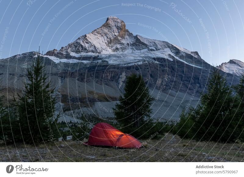 Spring Camping by the Majestic Matterhorn tent matterhorn switzerland camping spring campsite mountain alps serene landscape outdoor adventure travel nature