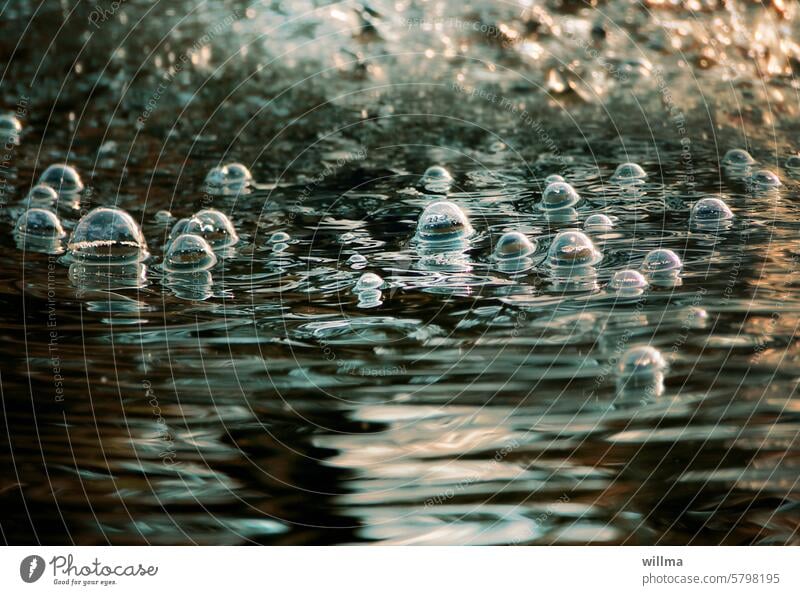 Sound painting | Blubber-di-blubb, the water ufos are coming! water bubbles Water bubbling Water bubbles Bubble Blow Bubbling