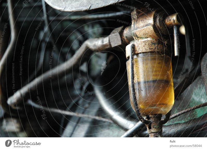 oil Oil level check Hose Lubricant oil inspection window trekker Old Technology
