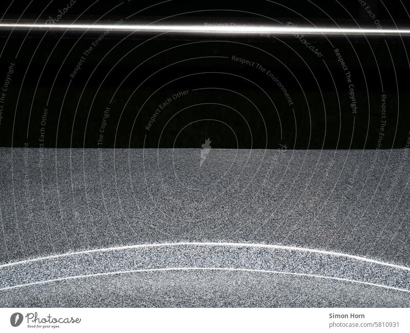 abstract reflective lines in nocturnal surroundings shape Gray Black darkness Abstract Structures and shapes Stripe Minimalistic Design Lines and shapes Pattern