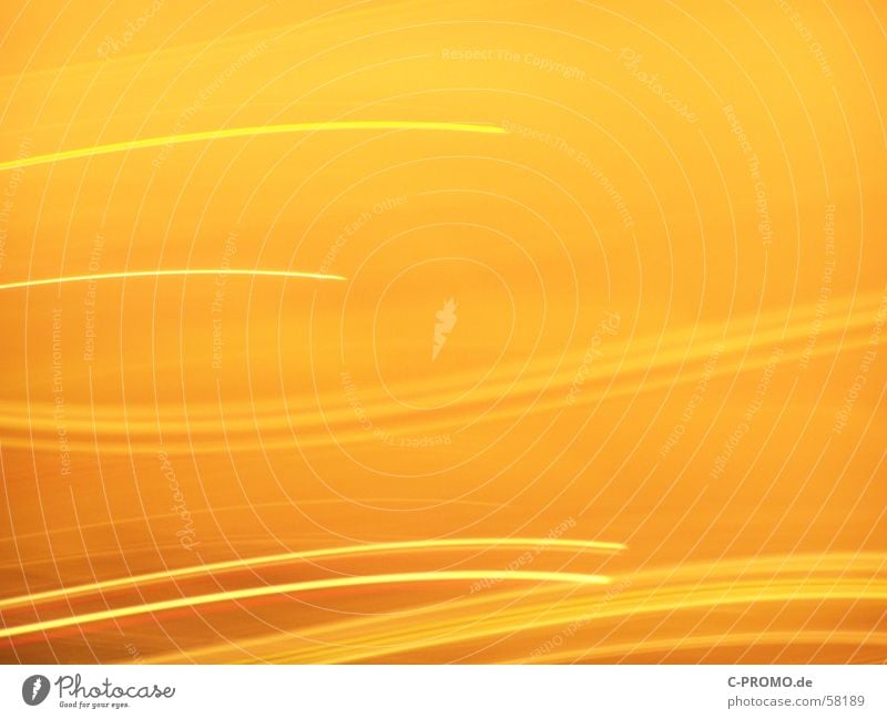 light dance Yellow Light Speed Background picture Joy Long exposure Movement Dance Orange Colour Bright Tracks color brightly keep in track
