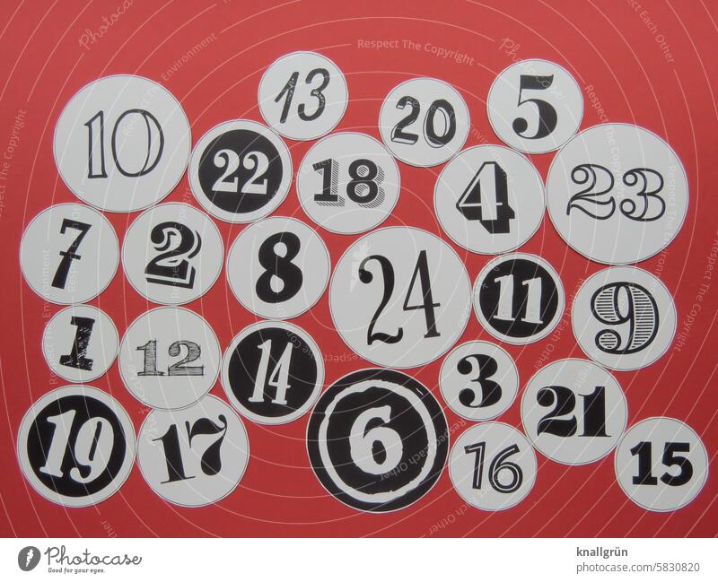 Advent calendar Advent Calendar Digits and numbers Christmas & Advent Decoration Feasts & Celebrations Joy Winter Tradition Anticipation Festive Moody