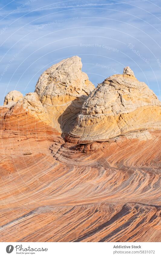Majestic sandstone formations in Arizona desert arizona landscape rock geology natural outdoor scenic beauty travel tourism southwest usa nature terrain erosion