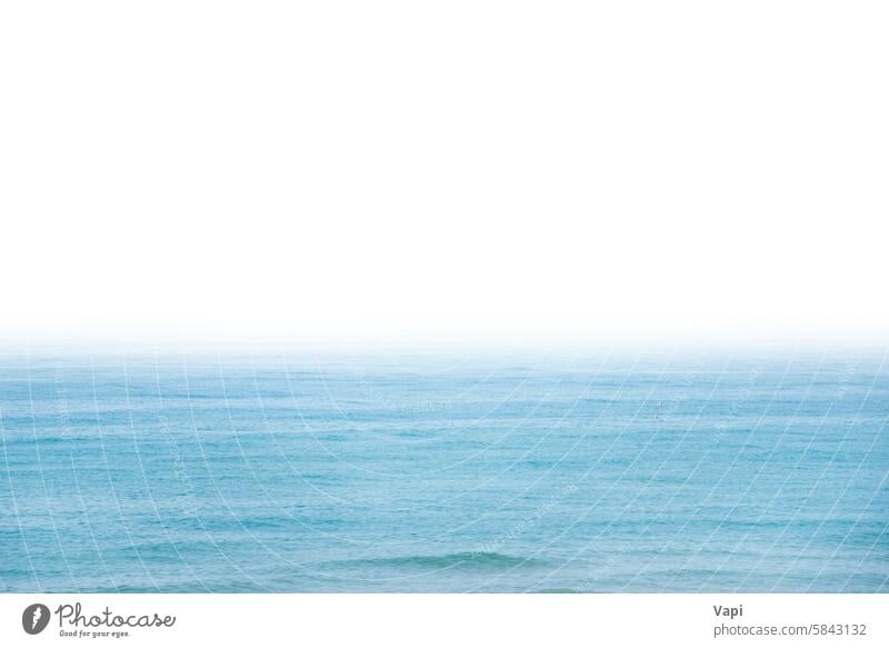 Blue sea water panorama blue isolated nature background ocean liquid wave summer panoramic object design element light clean surface aqua abstract texture