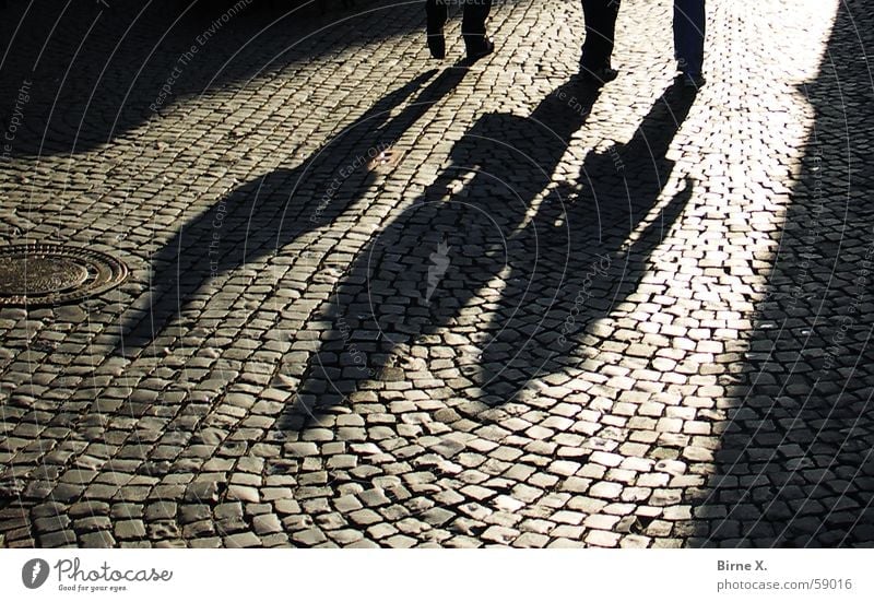 Shadows Pavement Alley - a Royalty Free Stock Photo from Photocase