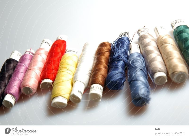 yarn Sewing thread Cloth Black Pink Red Violet Yellow White Brown Gray Beige Green Coil Rolled Dry goods Blue