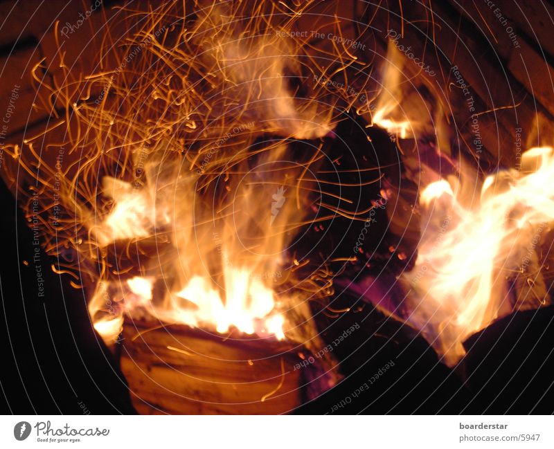 fiery Physics Summer Long exposure Blaze Warmth
