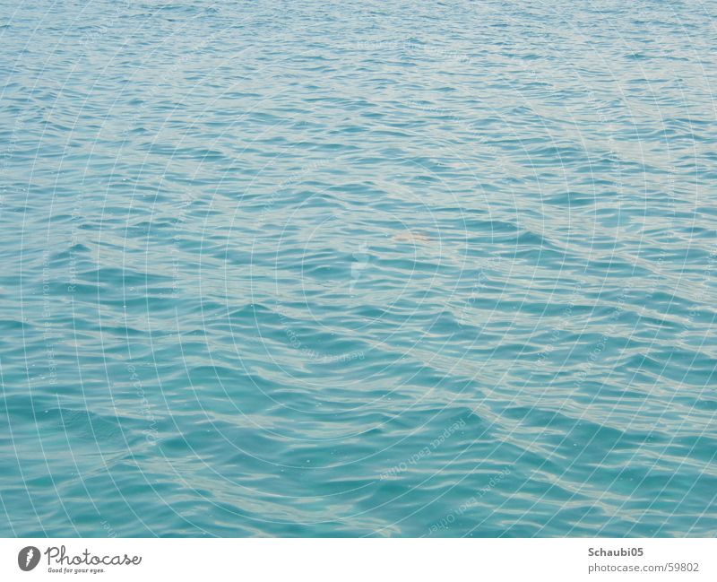 el mare Ocean Waves Sky blue Light blue Vacation & Travel Infinity Deep Wet Water Blue Freedom endless