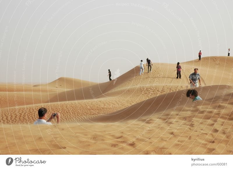 The future is... Human being Dubai Sand Desert Orange