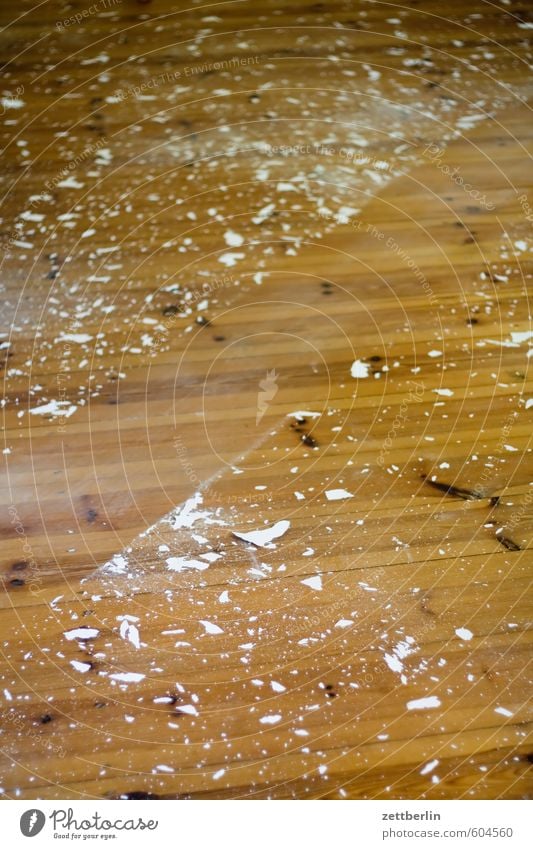 cleaning Broom Hallway Wooden floor Floor covering Craftsperson Painter Painting (action, work) Painting (action, artwork) Room Redecorate Modernization Dirty