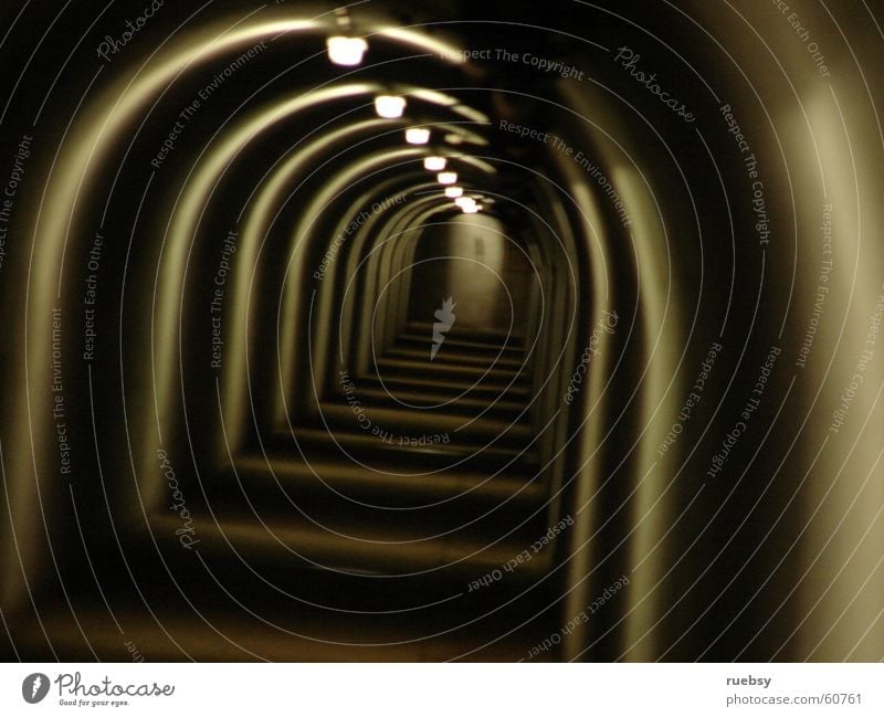 tunnels Tunnel Light Long Fear Shadow Corridor