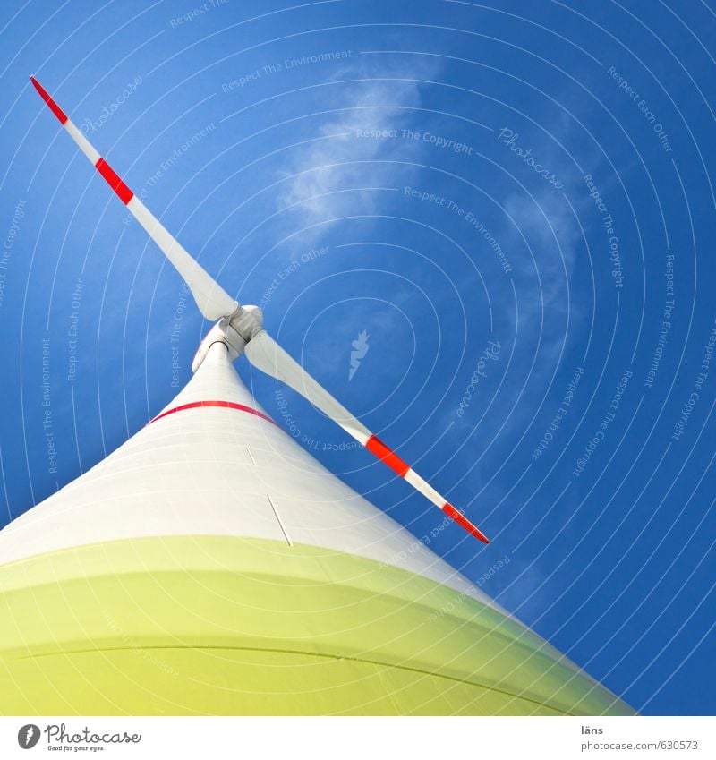 Wind power l regenerative Wind energy plant Sky Renewable energy Energy Rotor