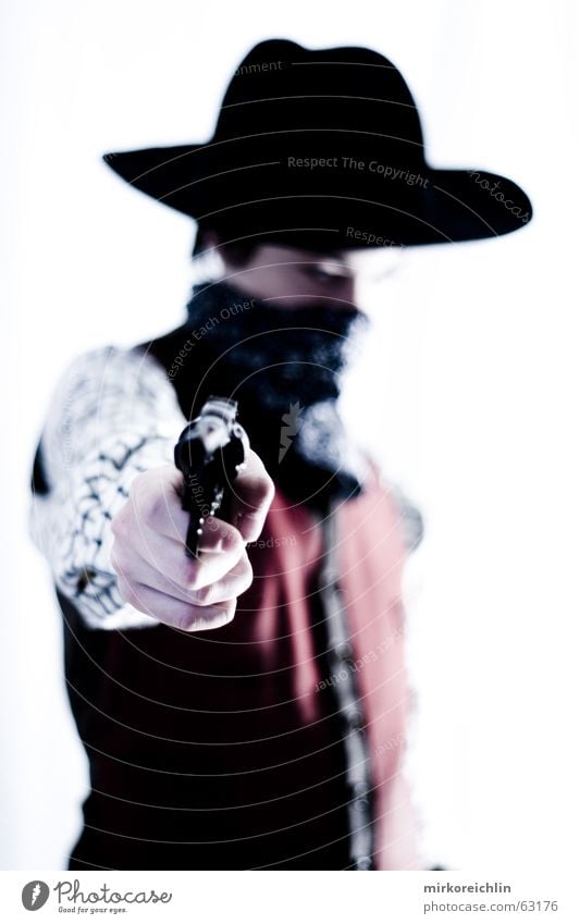 The Cowboy 1 Boy (child) Man Handgun Rifle Wild Criminal sherif revolover Hat bigway West Vest Force