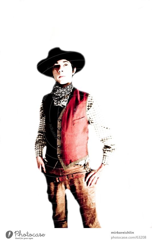 The Cowboy 4 Boy (child) Man Handgun Rifle Wild Criminal sherif revolover Hat bigway West Vest Force