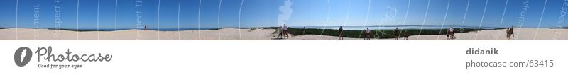 Baltic Sea DunesPanorama Ocean Beach Panorama (View) Summer Vacation & Travel Large Panorama (Format)