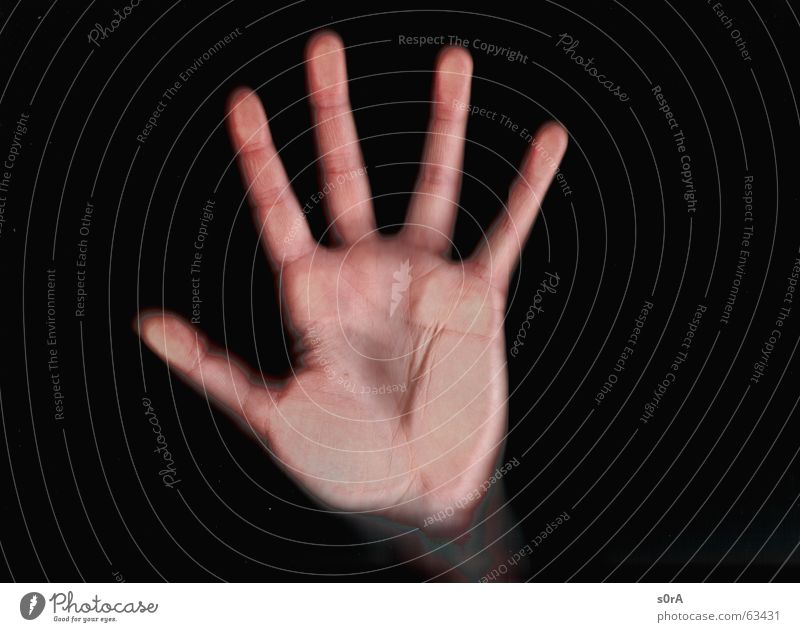 scanning III Hand Fingers Silhouette Skin