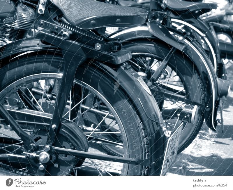 Old Time Bikes Motorcycle Transport Spokes Saddle