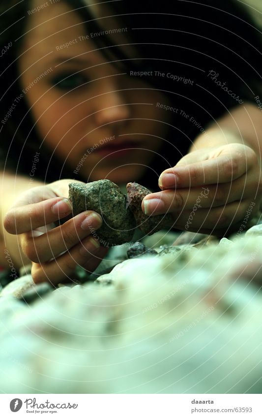 compare Girl stone colored young nails hands sadness thinking daydreaming explore the world fingers Wall (barrier) Exterior shot