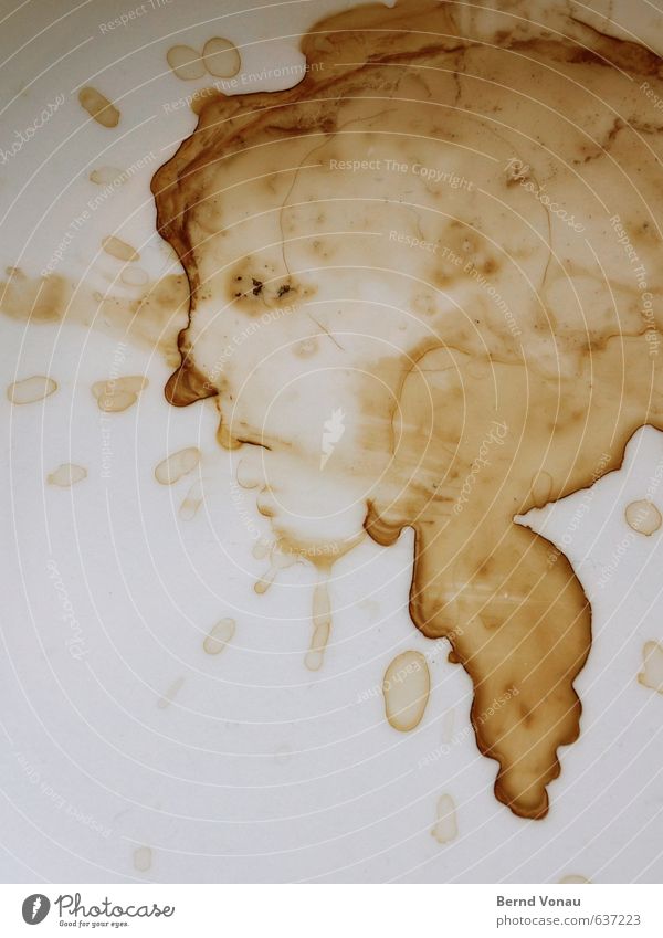 coffee drunkard's nose Art Work of art Painting and drawing (object) Brown Gray White Coffee Gastronomy Coincidence Drop Plate Nose Profile Hair and hairstyles
