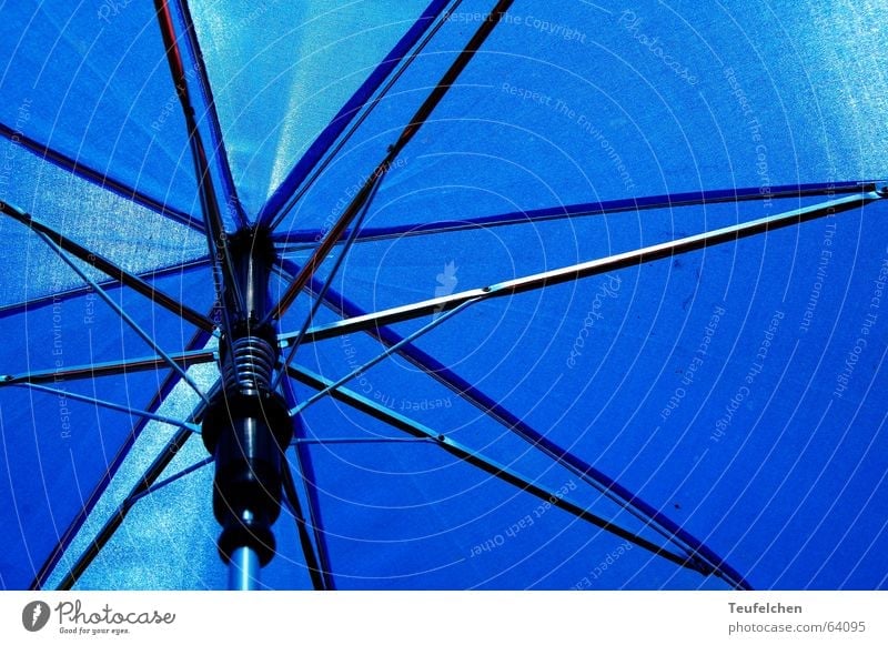 shade provider Sunbathing Summer Ocean Meadow Grass Framework Aluminium Umbrella Shadow Lie Blue Rain