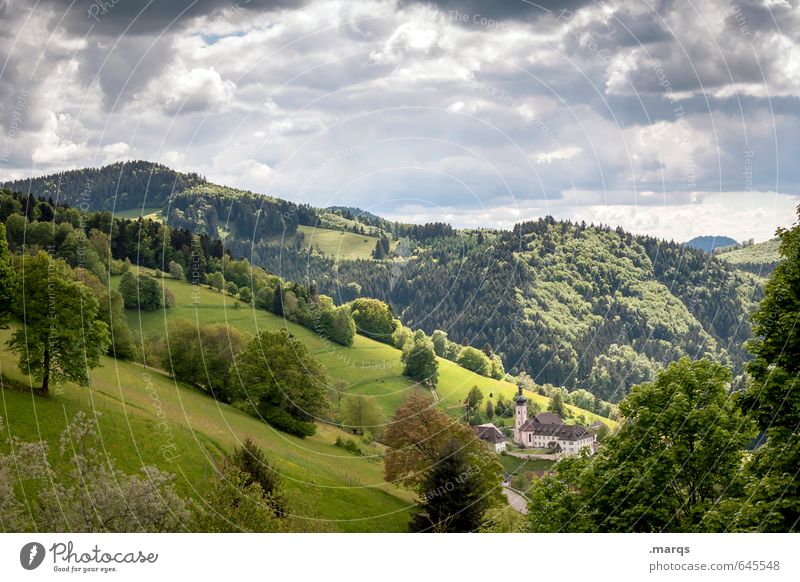 Weather | Variable Tourism Trip Environment Nature Landscape Sky Clouds Sunlight Summer Climate Beautiful weather Plant Meadow Forest Hill Mountain Black Forest
