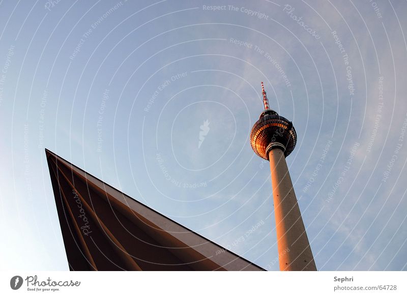 telespargel Berlin TV Tower Alexanderplatz Capital city