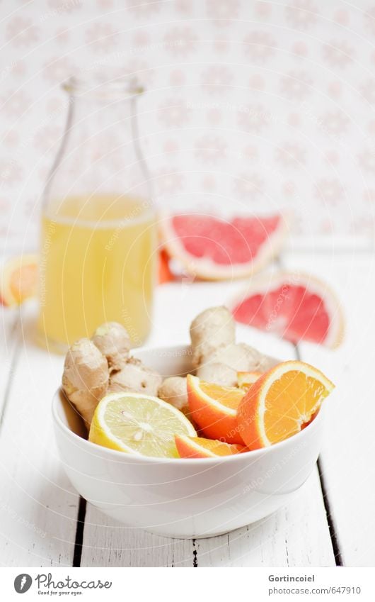 citrus ginger Food Fruit Orange Nutrition Organic produce Vegetarian diet Slow food Beverage Hot drink Juice Tea Bowl Bottle Fresh Healthy Delicious