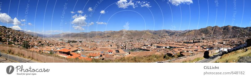 the navel of the world Vacation & Travel Tourism City trip Summer Architecture Landscape Beautiful weather Drought Mountain Andes Peak Snowcapped peak Cuzco