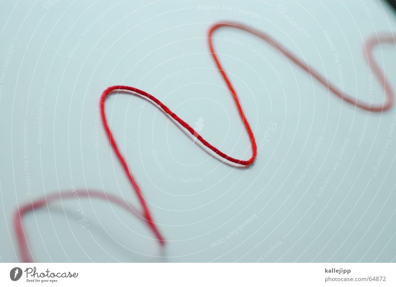 red thread I Red Bland Orientation Knit Handbook Waves ariadne thread Curve kallejipp