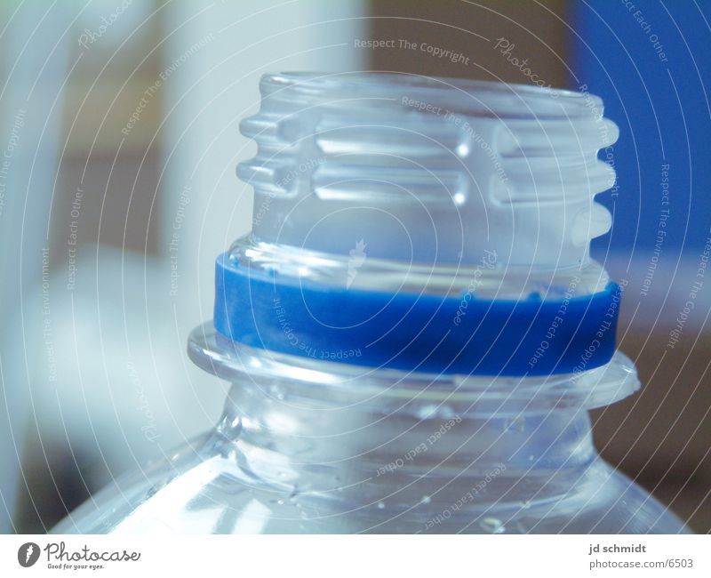 Big Plastic Bottle of Fresh Water Stock Photo - Image of full