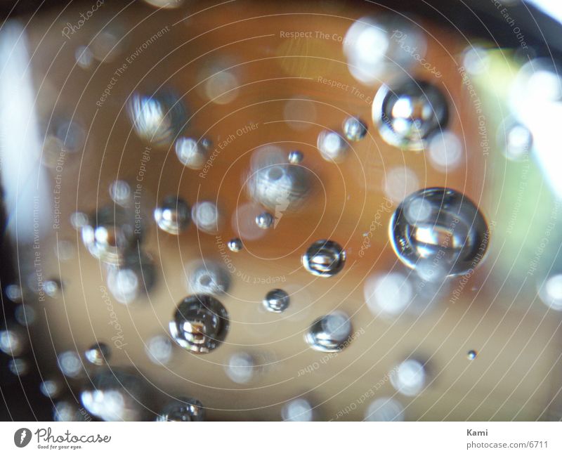 air bubbles Air Glass ball Macro (Extreme close-up) Close-up Detail Bubble